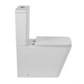 Унитаз-компакт безободковый c cиденьем BelBagno ARDENTE-R BB02093CPR/SC 400216028