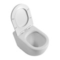 Унитаз приставной безободковый с сиденьем BelBagno BB2141CBR/SC BB2141CBR/SC
