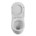 Унитаз приставной безободковый с сиденьем BelBagno BB2141CBR/SC BB2141CBR/SC