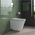 Унитаз подвесной безободковый с сиденьем BelBagno DUE 2.0 BB7107CHR/SC BB7107CHR/SC