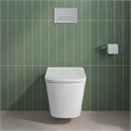 Унитаз подвесной безободковый с сиденьем BelBagno DUE 2.0 BB7107CHR/SC BB7107CHR/SC