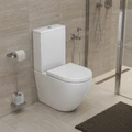 Унитаз-компакт безободковый со смывом TORNADO BelBagno SFERA-TOR BB2141CP-TOR 01391160879