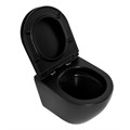Унитаз подвесной безободковый. черный матовый BelBagno COLORATO BB062CHR-MB 01210924601