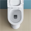 Унитаз-компакт безободковый с сиденьем BelBagno LOUNGE BB045CPR/SC 68804669