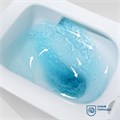 DUE-TOR Унитаз подвесной, безободковый, с системой смыва "Торнадо", с сиденьем soft close, BB5171CH-TOR/SC BB5171CH-TOR/SC