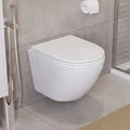 UNO Чаша унитаза подвесного c креплением и сиденьем дюропласт soft close BB3105CHR/SC BB3105CHR/SC