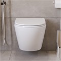 Унитаз подвесной безободковый с сиденьем BelBagno UNO BB3105CHR/SC BB3105CHR/SC