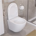 Унитаз подвесной безободковый с сиденьем BelBagno UNO BB3105CHR/SC BB3105CHR/SC