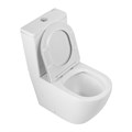 Унитаз-компакт безободковый с сиденьем BelBagno SFERA-R BB2141CPR/SC 861344470