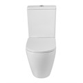 Унитаз-компакт безободковый с сиденьем BelBagno SFERA-R BB2141CPR/SC 861344470
