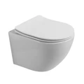 Унитаз подвесной безободковый с сиденьем BelBagno UNO 2.1 BB7006CHR/SC BB7006CHR/SC