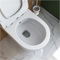 Унитаз подвесной безободковый с функцией биде CEZARES COMFORT CZR-191-TH/BS 01074501523