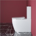 Унитаз-компакт безободковый CEZARES LUX CZR-159-CPR 0212813273