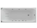 Акриловая прямоугольная ванна Aquatek Альфа 140х70 с фронтальным экраном, без гидромассажа, сборно-разборный сварной каркас, слив справа ALF140-0000024
