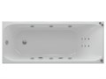 Акриловая прямоугольная ванна Aquatek Альфа 140х70 с фронтальным экраном, без гидромассажа, сборно-разборный сварной каркас, слив слева ALF140-0000019