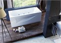 Акриловая прямоугольная ванна Aquatek Афродита 150х70 без фронтального экрана, без гидромассажа, сборно-разборный сварной каркас AFR150-0000033