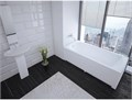Акриловая прямоугольная ванна Aquatek Eco-Friendly Ника 150х75 без фронтального экрана, без гидромассажа, без опоры(каркаса) NIK150-0000001