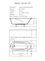 Акриловая прямоугольная ванна Aquatek Lifestyle Либерти 160х70 без фронтального экрана, без гидромассажа, без опоры(каркаса) BER160-0000001