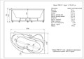 Акриловая ванна Aquatek Вега 170x105 асимметричная, правая, без каркаса, без экрана, без гидромассажа VEG170-0000253