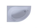 Акриловая асимметричная ванна Aquatek Вирго 150х100 без фронтального экрана, без гидромассажа, сборно-разборный сварной каркас (левая) VIR150-0000005