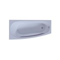 Акриловая асимметричная ванна Aquatek Пандора 160х75 без фронтального экрана, без гидромассажа, сборно-разборный сварной каркас (левая) PAN160-0000078