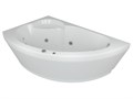Акриловая асимметричная ванна Aquatek Аякс-2 170х110 без фронтального экрана, без гидромассажа, сборно-разборный сварной каркас (левый) AYK170-0000005