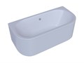 Акриловая асимметричная ванна Aquatek Морфей 190х90 без фронтального экрана, без гидромассажа, вклеенный цельнометаллический сварной каркас MOR190-0000006