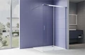AQ.WISL.120.1CH Душевая перегородка раздвижная Walk in с держателем 1200x2000 профиль хром, стекло прозрачное 8мм AQ.WISL.120.1CH