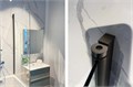 Шторка на ванну, одноэлементная, поворотная 800X1500 профиль оружейная сталь, стекло прозрачное 6мм, угол круглый AQ.BSRC.080.1GM