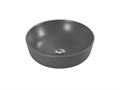 Раковина накладная Aquatek ЕВРОПА AQ5558-MG для установки на столешницу 415*415*135мм, цвет серый матовый AQ5558-MG
