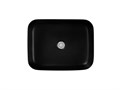 Раковина накладная Aquatek ВЕГА AQ5515-MB 500*390*130мм, цвет черный матовый AQ5515-MB