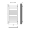 Либерти П16 500х1100 Полотенцесушитель Aquatek AQ RR1610CH