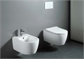 AQ1106L-00 ЕВРОПА Унитаз подвесной безободковый 525*360*260мм, тонкое сиденье с механизмом плавного закрывания, крепеж AQ1106L-00