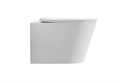 Унитаз подвесной безободковый Aquatek AQ1580T-00 ТАУРУС 520*360*350, смыв TORNADO , тонкое сиденье с механизмом плавного закрывания, крепеж AQ1580T-00