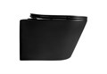 Унитаз подвесной безободковый черный матовый Aquatek ВЕГА AQ1905-MB 525*360*320 с сиденьем Soft Close AQ1905-MB