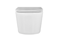 Унитаз подвесной безободковый Aquatek ОБЕРОН AQ1363W-00 531*360*344 с сиденьем Soft Close AQ1363W-00