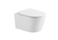 Унитаз подвесной безободковый Aquatek ОБЕРОН AQ1363W-00 531*360*344 с сиденьем Soft Close AQ1363W-00