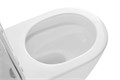 AQ1253W-00 БЕТТА Унитаз подвесной безободковый 531*360*344мм, тонкое сиденье с механизмом плавного закрывания, крепеж AQ1253W-00