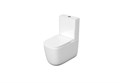 Унитаз напольный, безободковый, система смыва торнадо, Aquatek Optima Plus Square 620x355x790 AQ4451-00