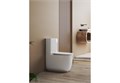 Унитаз напольный, безободковый, система смыва торнадо, Aquatek Optima Plus Square 620x355x790 AQ4451-00