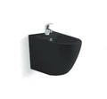 AQ1016-MB ЕВРОПА Биде подвесное 510*355*311, цвет черный матовый AQ1016-MB