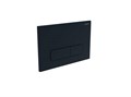 PNS-0000010 (002DQ) Панель смыва Черная матовая для INSP-0000001 Pneumo S (клавиши прямоугольная) PNS-0000010