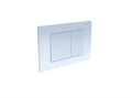 Панель смыва для инсталляции белая (клавиши квадратные) PNS-0000001 Pneumo S, пневматическое управление PNS-0000001