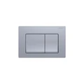 TDI-0000006 (010C) Панель смыва Small Хром матовая (клавиши квадрат) для INS-0000018  с верхней кнопкой смыва TDI-0000006