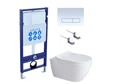 SET AQUATEK ПОЛАРИС (рама AQUATEK Standard INS-0000012+унитаз ПОЛАРИС AQ0700-01 с тонким сиденьем soft-close+ крепеж KKI-0000002 +панель KDI-0000021) SET AQUATEK ПОЛАРИС-01-021 4в1