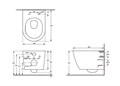 (рама AQUATEK Standard INS-0000012+крепёж KKI-0000002+клавиша KDI-0000018+унитаз ЛИБЕРТИ AQ1999T-00 с тонким сиденьем sc) SET AQUATEK ЛИБЕРТИ-018 4в1
