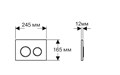 SET AQUATEK ПОЛАРИС (рама AQUATEK Standard INS-0000012+унитаз ПОЛАРИС AQ0700-01 с тонким сиденьем soft-close+ крепеж KKI-0000002 +панель KDI-0000035) SET AQUATEK ПОЛАРИС-01-035 4в1