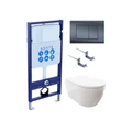 SET AQUATEK ПОЛАРИС (рама AQUATEK Standard INS-0000012+унитаз ПОЛАРИС AQ0700-00 с тонким сиденьем soft-close+ крепеж KKI-0000002 +панель KDI-0000033) SET AQUATEK ПОЛАРИС-033 4в1