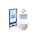 SET AQUATEK ПОЛАРИС (рама AQUATEK Standard INS-0000012 + унитаз ПОЛАРИС AQ0700-00 с тонким сиденьем soft-close + крепеж KKI-0000002 + панель KDI-0000027) SET AQUATEK ПОЛАРИС-027 4в1
