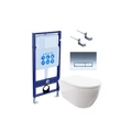 SET AQUATEK ПОЛАРИС (рама AQUATEK Standard INS-0000012 + унитаз ПОЛАРИС AQ0700-00 с тонким сиденьем soft-close + крепеж KKI-0000002 + панель KDI-0000023) SET AQUATEK ПОЛАРИС-023 4в1